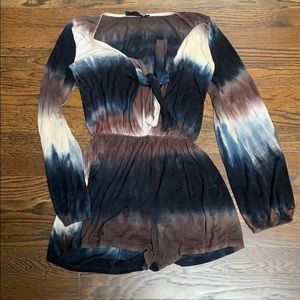 Tie dye romper
